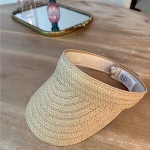 Madewell Packable Straw Visor